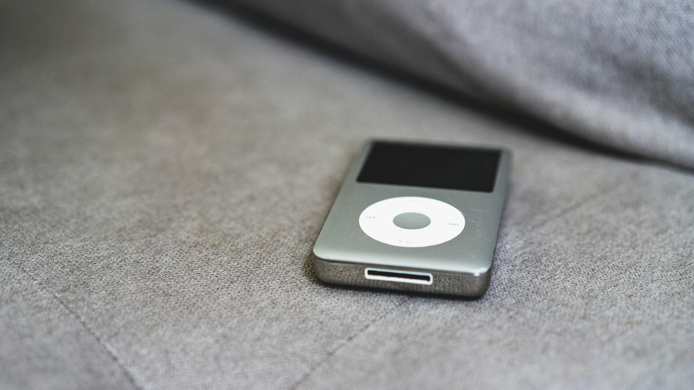 ipod on couch