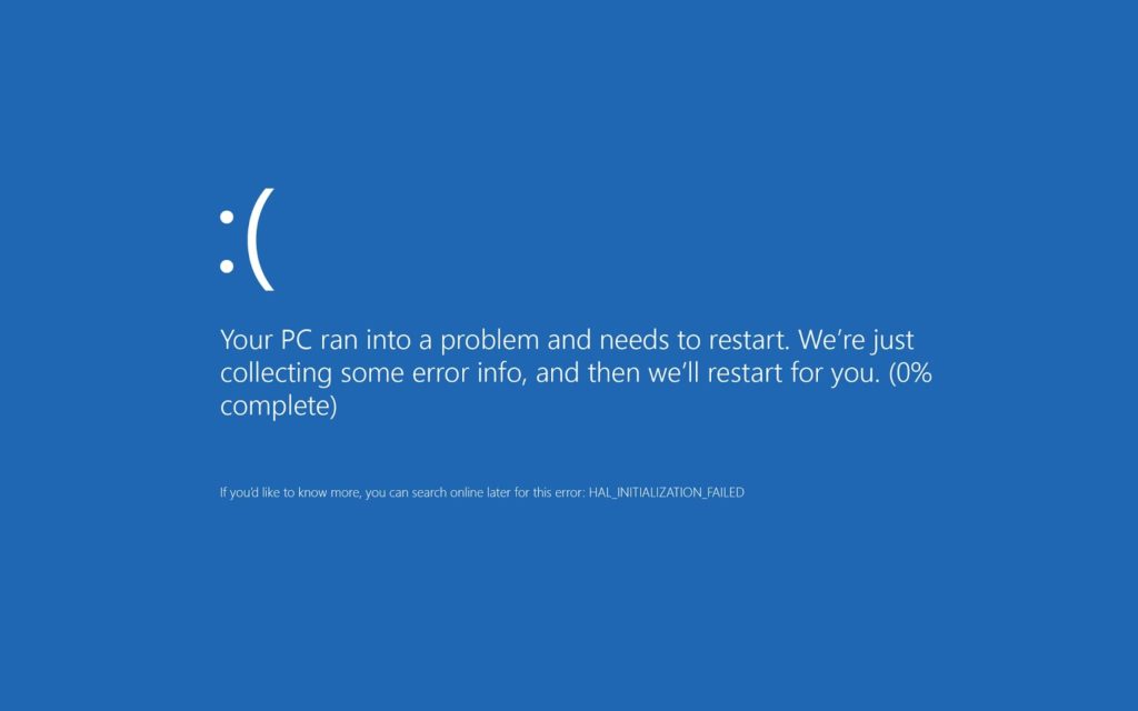 Common Computer Issues - The Blue Screen of Death