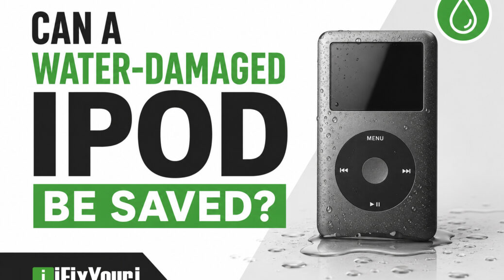can a water damaged ipod be saved