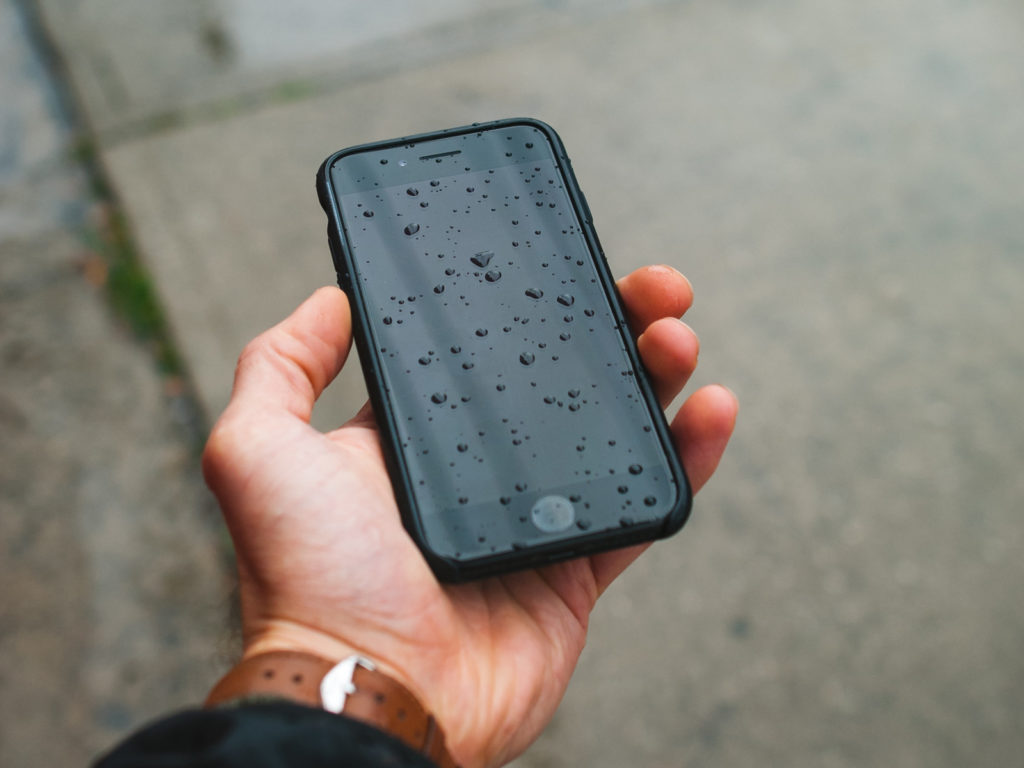 Water-Damaged Smartphone