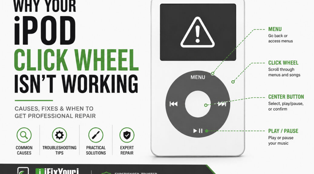 why your ipod click wheel isnt working