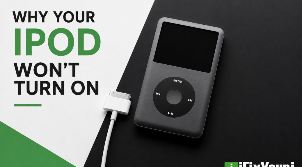 why your ipod wont turn on
